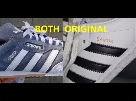 how do i know if my adidas sambas are real